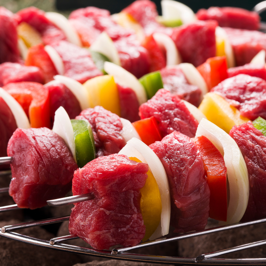 BBQ Beef Skewers