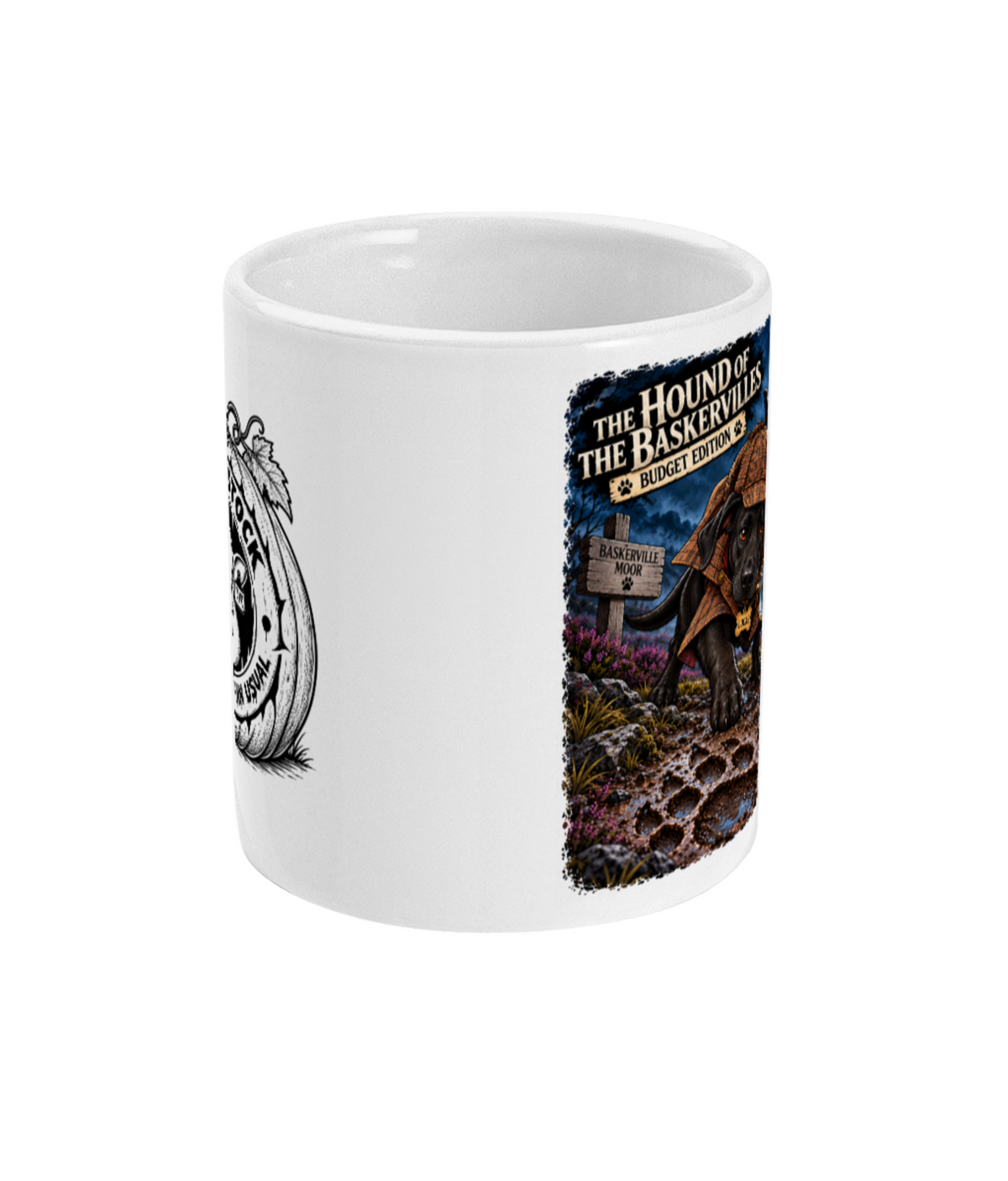 Hallowe'en Edition: Budget Baskerville Mug